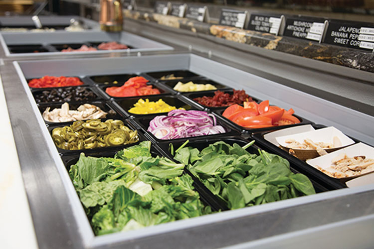 fresh Food every day with high-quality ingredients